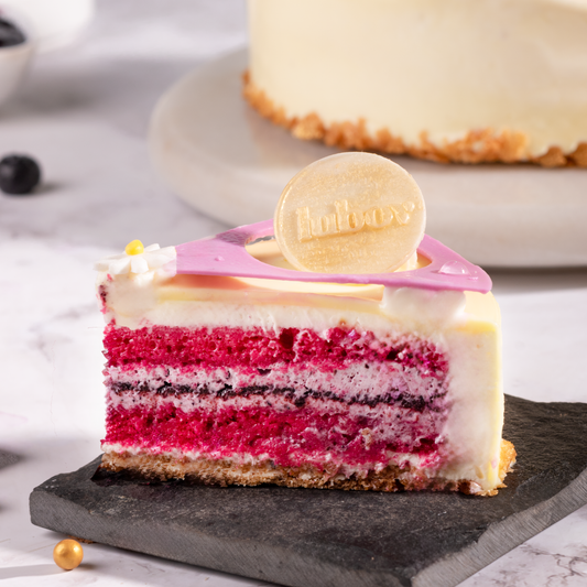 Lemon Blueberry Mousse Cake