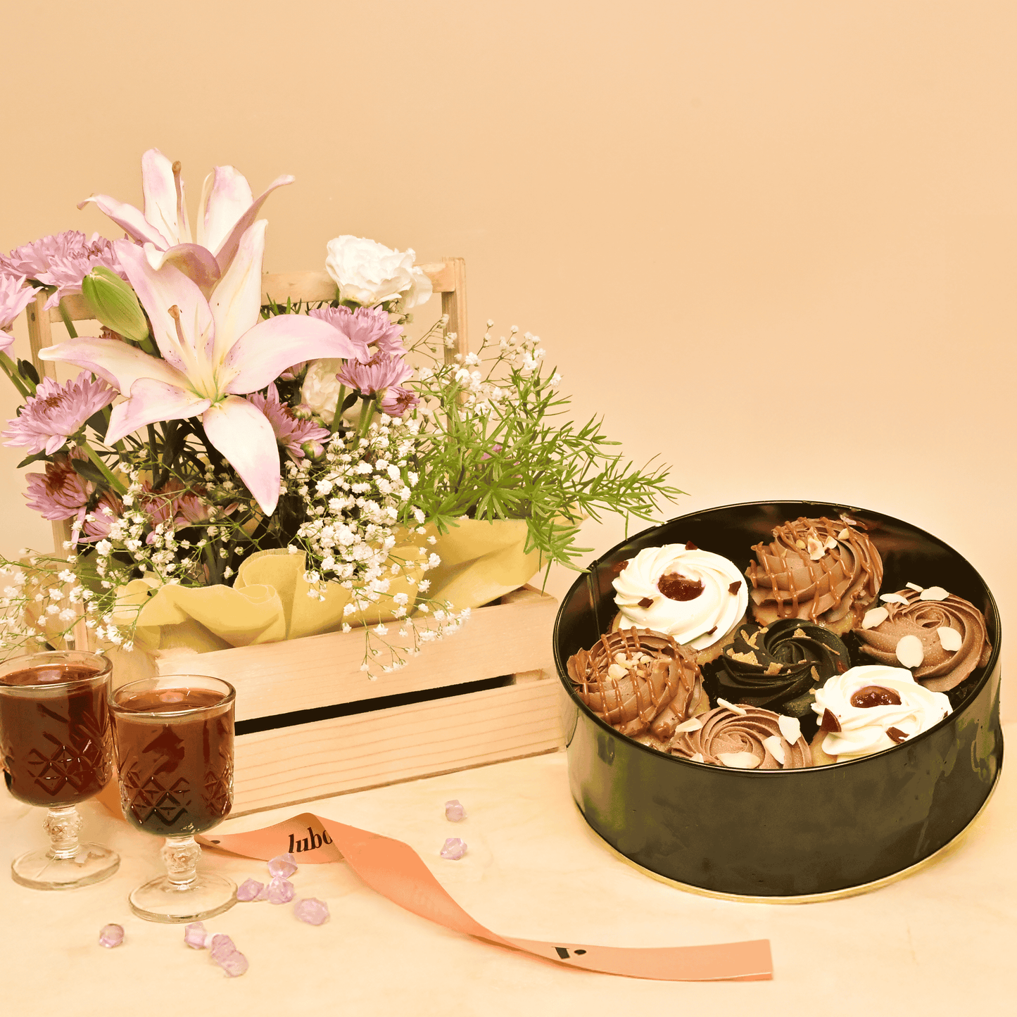 Exquisite Gift Hamper – Cupcake Gift Hamper