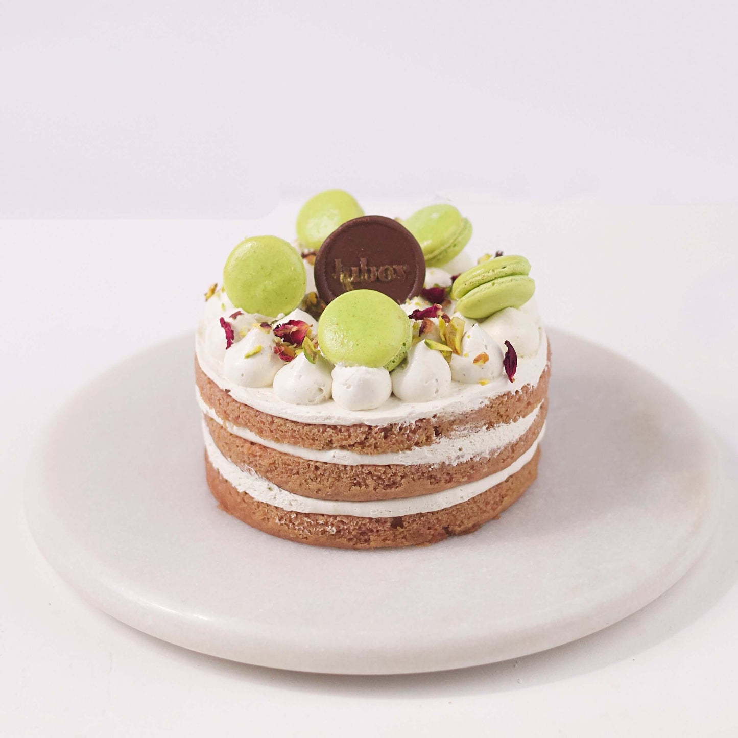 Pistachio & Rose Cake (Gluten Free, Vegan, Refined Sugar Free)