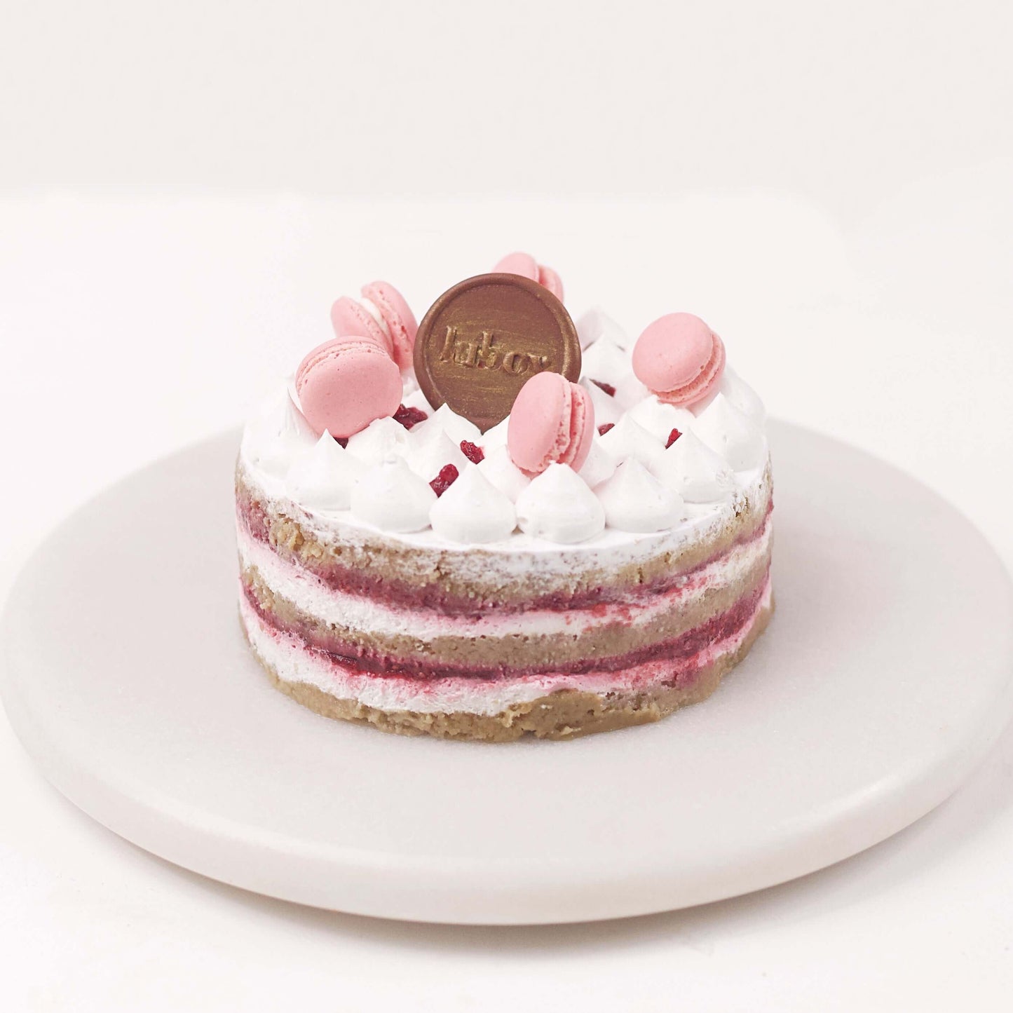 Vanilla & Raspberry Cake (Gluten Free, Vegan, Refined Sugar Free)