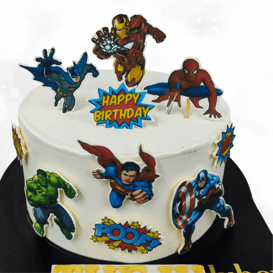 Marvel Theme Cake