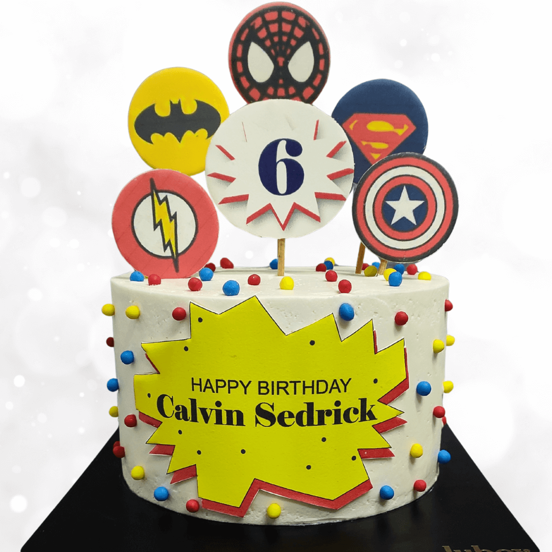 Marvel Theme Cake