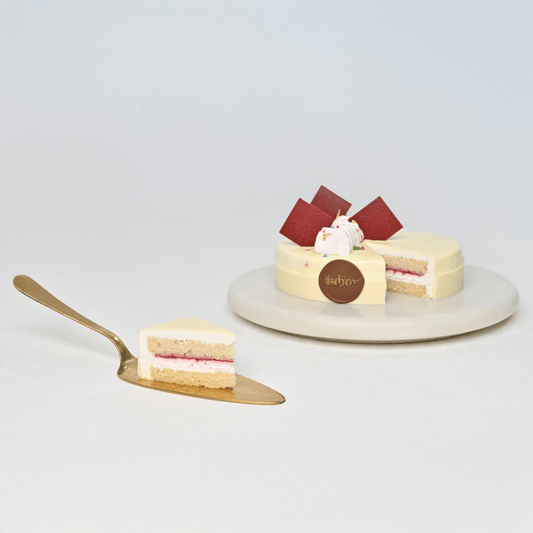 Raspberry Funfetti Birthday Cake