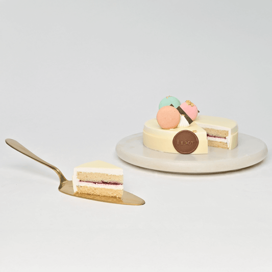 Triple Berry Macaron Cake