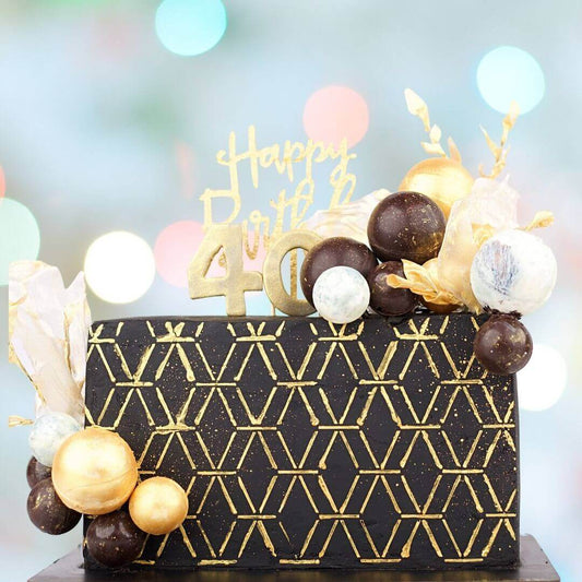 40th birthday cake
