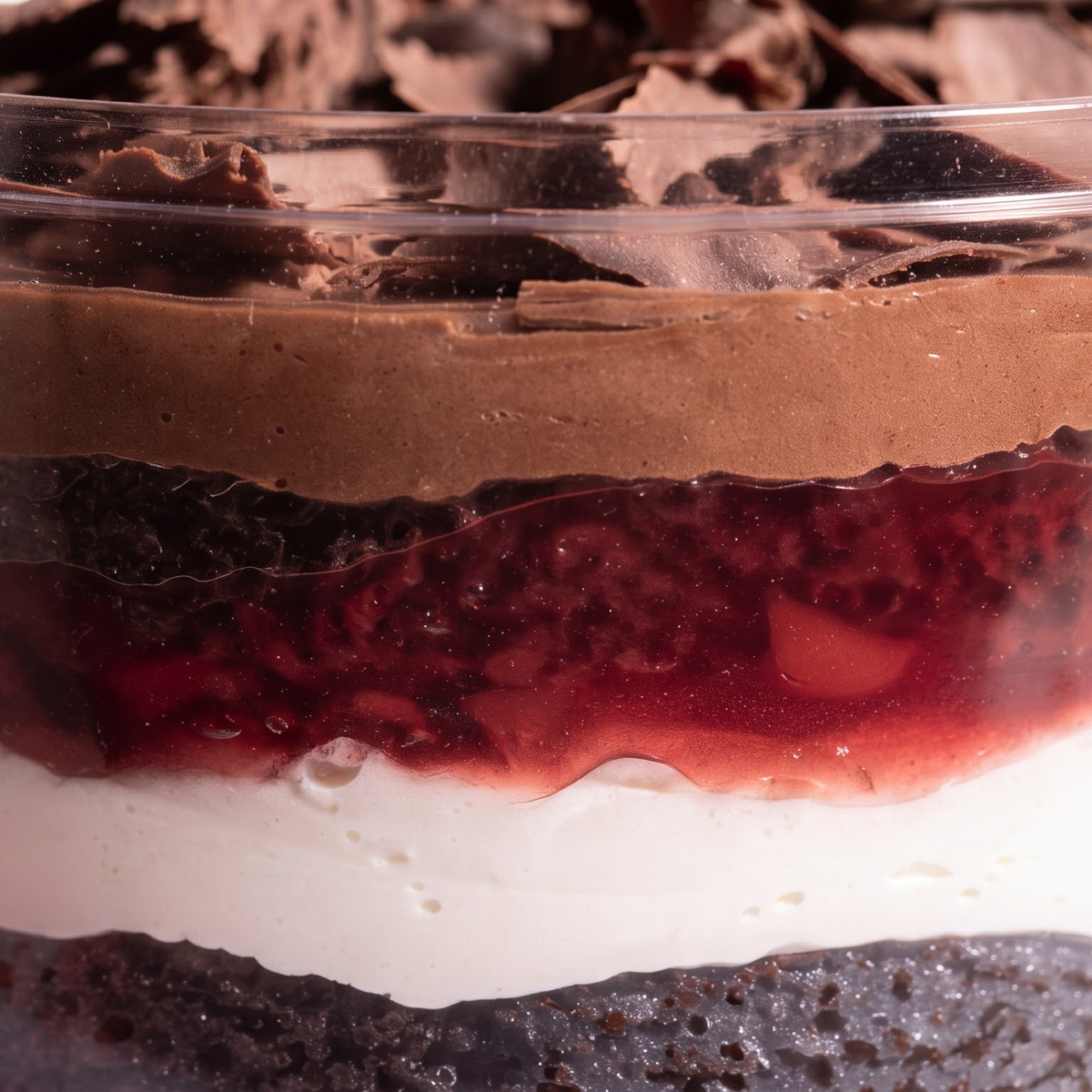 Black Forest Bento Cake – Chocolate Cherry Bliss