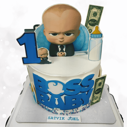 Boss Baby Theme Cake – Perfect 1st Birthday Cake in Bangalore