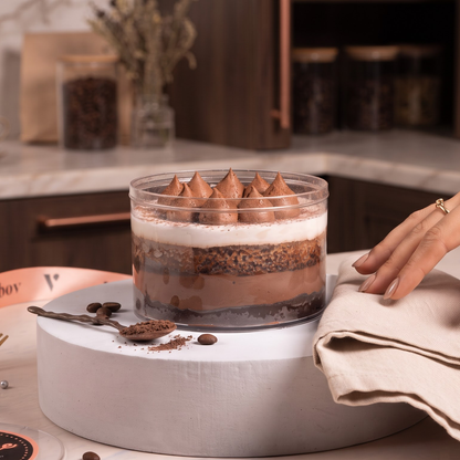 Tiramisu Bento Cake – Chocolate Coffee Delight