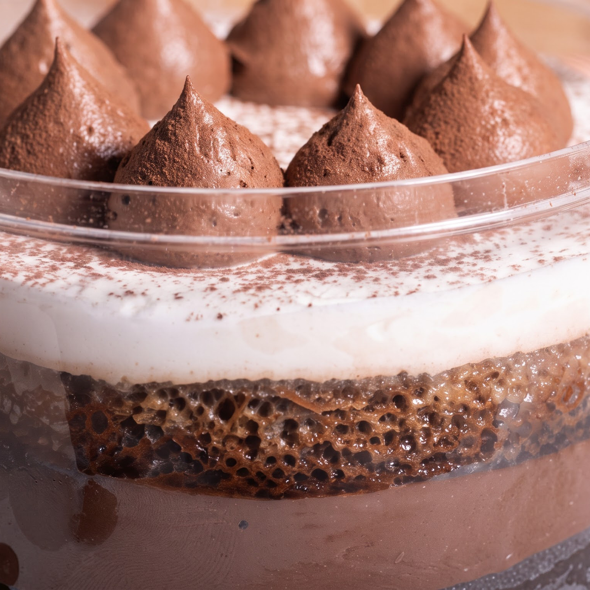 Tiramisu Bento Cake – Chocolate Coffee Delight