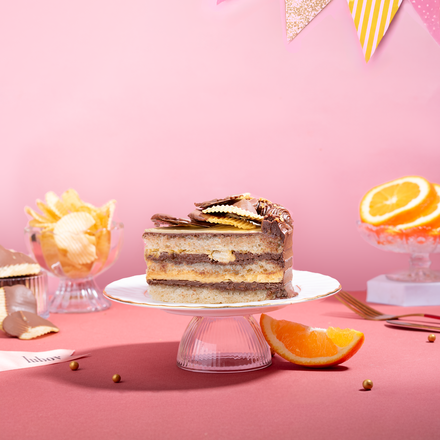 Chocolate Birthday Cake Slice – 90s OG Special