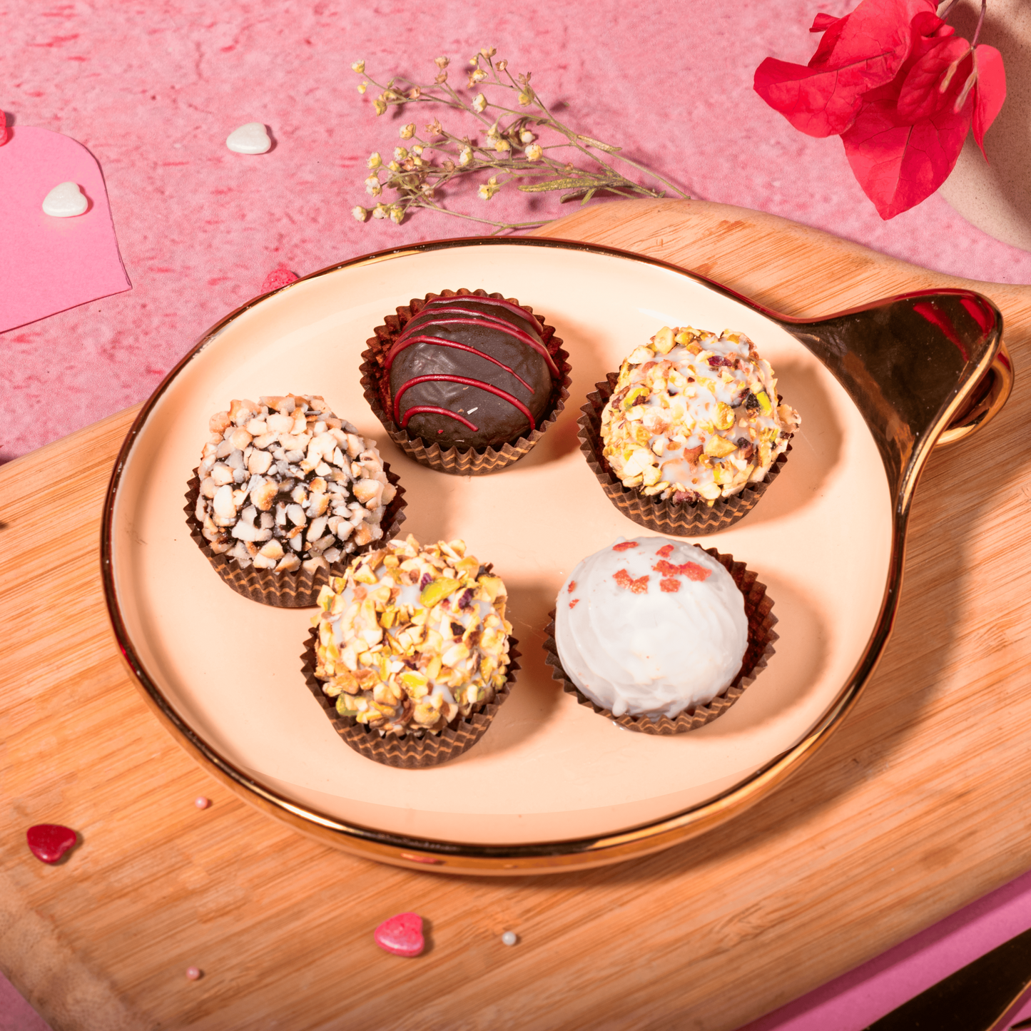 Handcrafted Truffles – Five Shades of Love Collection