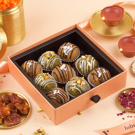 Healthy Handcrafted Laddoo Box – Perfect Festive Gift