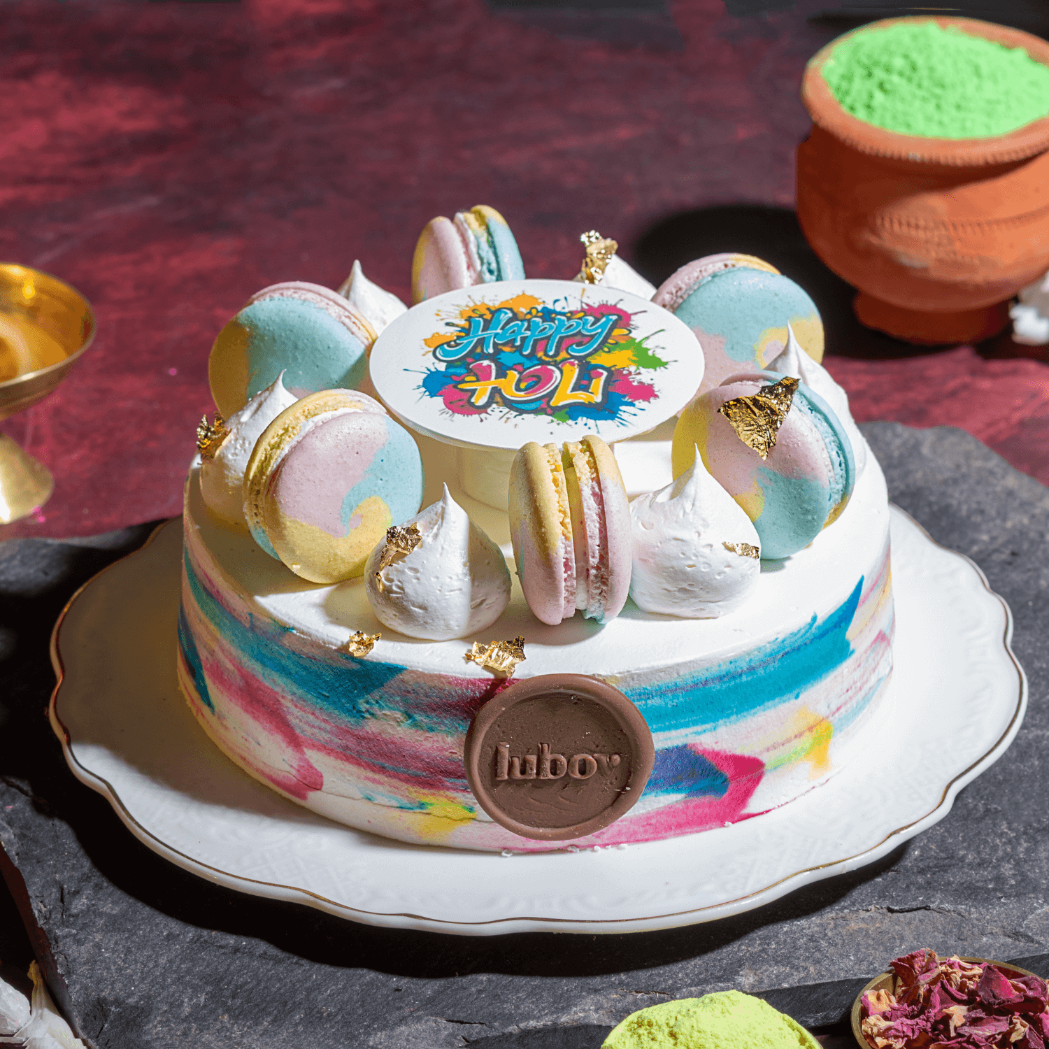 Rainbow Cake – Holi Special Delight