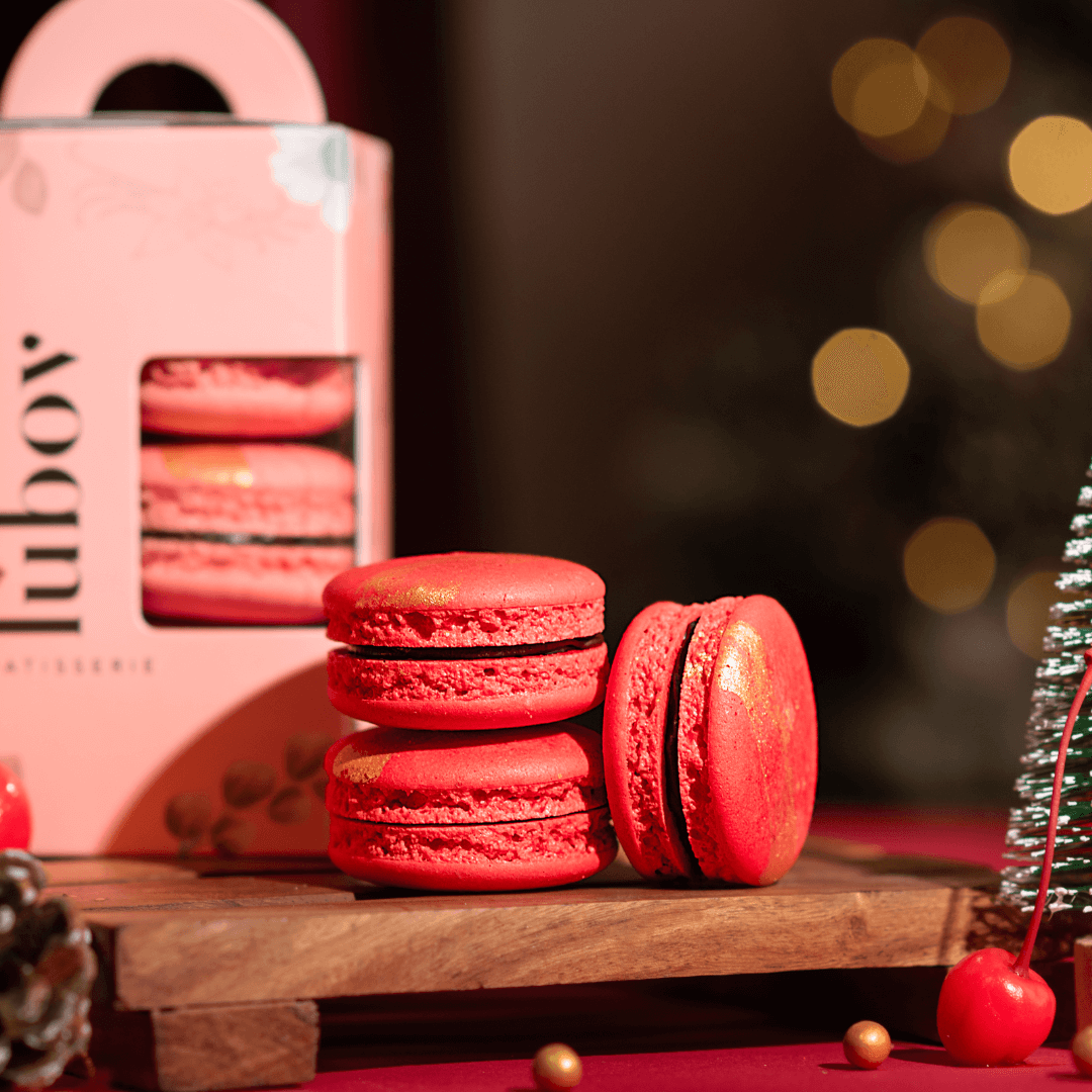 Christmas Macarons in Bangalore