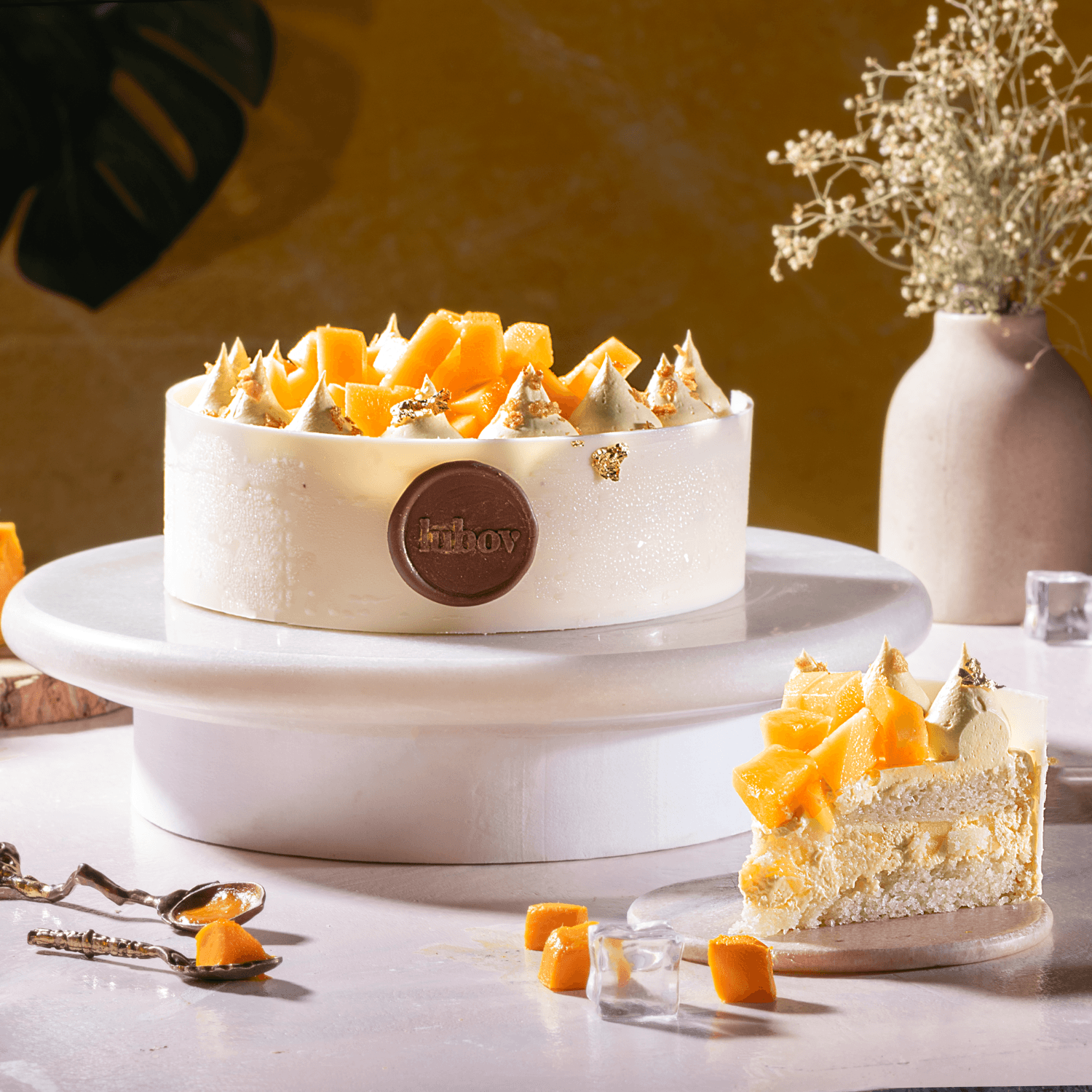 Mango Cake – Soft & Fresh Mango Gateau